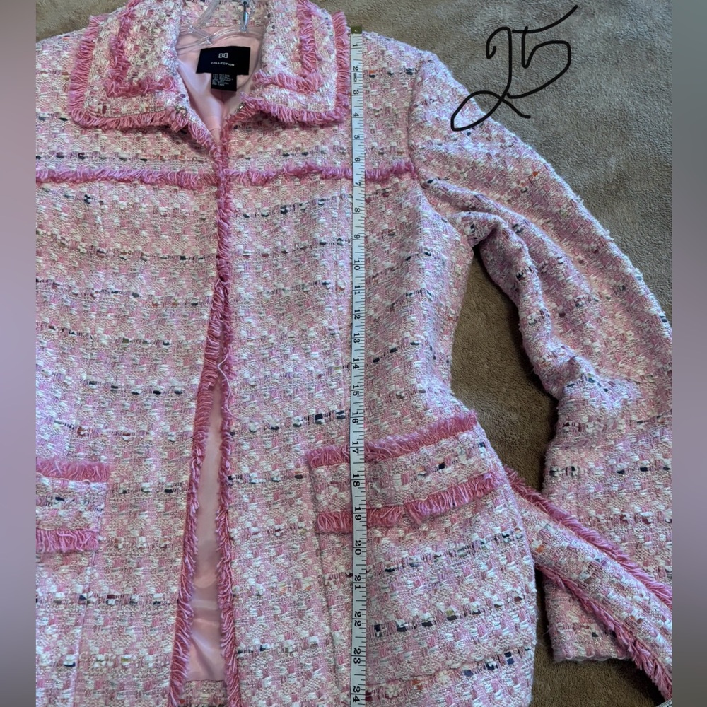 Turn heads in this gorgeous Doncaster Collection pink jacket size 8 - Picture 6 of 9